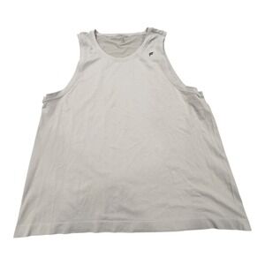 Fabletics‎ Shirt Mens 2XL Gray Training Sleeveless Lightweight Tank Top Outdoor